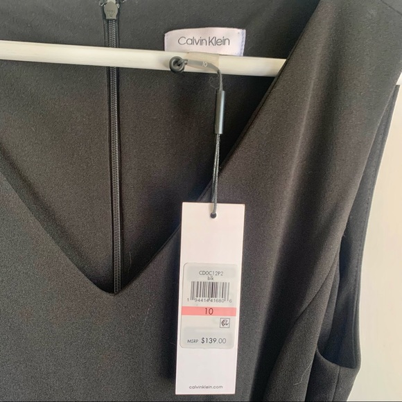 NWT CALVIN KLEIN Crop Wide Leg Jumper - Picture 5 of 11